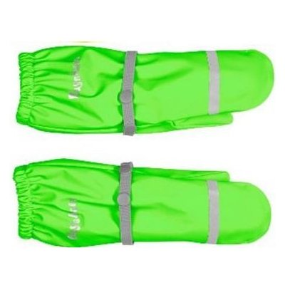 Playshoes dětské zateplené rukavice do deště neonově zelené – Sleviste.cz