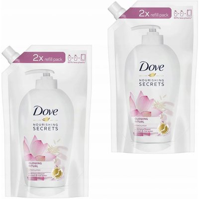 Dove Nourishing Secrets Glowing Lotus tekuté mýdlo náhradní náplň 500 ml – Zboží Mobilmania