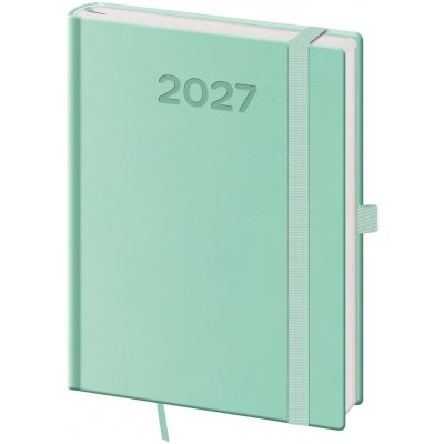 Print Pop světle zelený B6 Týdenní 2027 – Zboží Živě