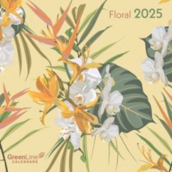 GreenLine Floral Wand-Broschüren-30x30 30x60 geöffnet Blumen 2025