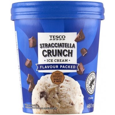 Tesco Mražený krém smetanový s kousky čokolády 460ml – Hledejceny.cz