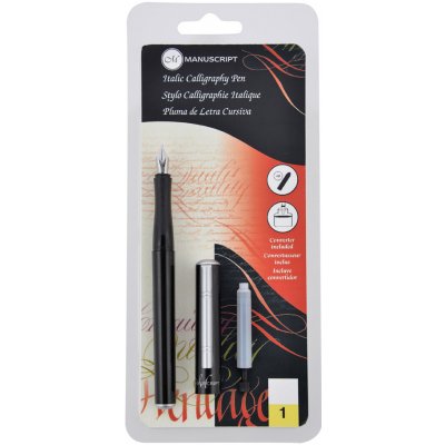 Manuscript Kaligrafické plnící pero Italic Calligraphy Pen 2,2 mm – Zboží Mobilmania