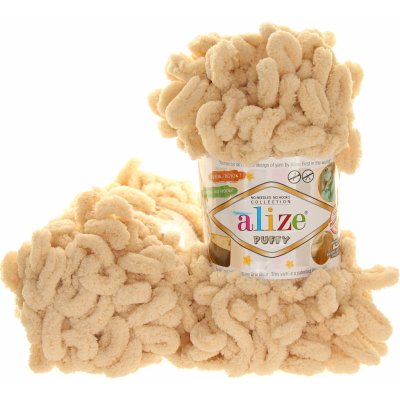 Alize Puffy béžová 310 – Hledejceny.cz
