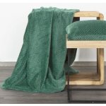 Mybesthome Deka přehoz na pohovku z mikrovlákna LUIZ zelená 200 x 220 cm – Zboží Dáma