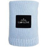 Lullalove Bambusová dečka Baby Blue modrá – Sleviste.cz