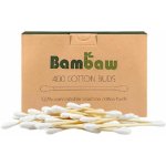 Bambaw Vatové tyčinky do uší, 400 ks – Zbozi.Blesk.cz