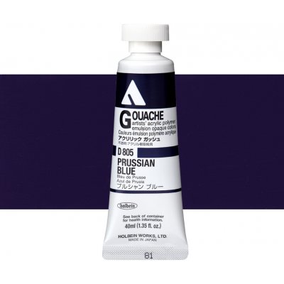 Holbein akrylová kvašová barva prussian blue 40 ml – Hledejceny.cz