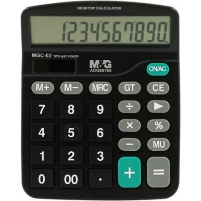 M & G Kalkulačka M&G stolní MGC-02, 12-místná