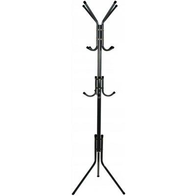 Ruhhy 23815 Stojanový věšák 175 x 42 cm černý – Sleviste.cz