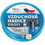 TUBI Vzduchová hadice modrá průhledná s koncovkami 9x15 mm, 15 m – Sleviste.cz