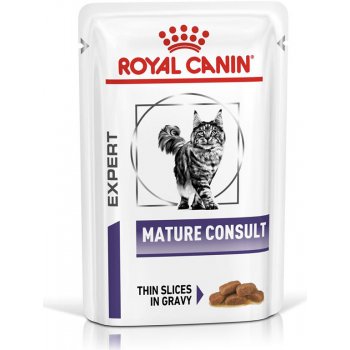 Royal Canin Veterinary Health Nutrition Cat Mature Consult Balance Loaf 12 x 85 g