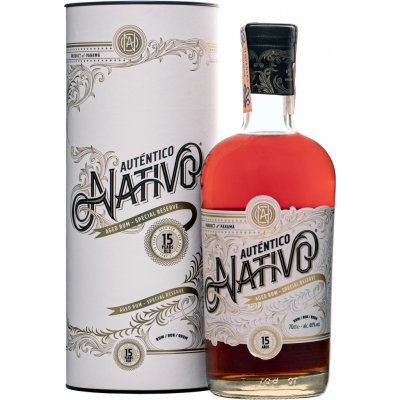 Auténtico Nativo 15y 40% 0,7 l (kazeta)