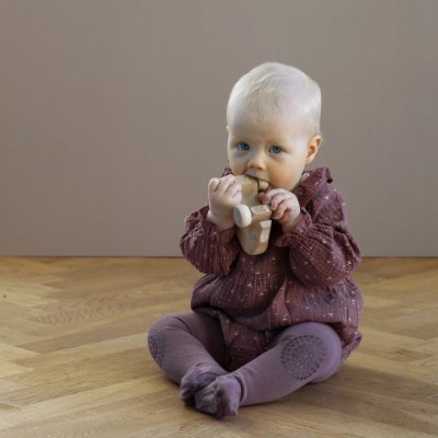 GoBabyGo Protiskluzové punčochy Misty Plum – Zboží Dáma