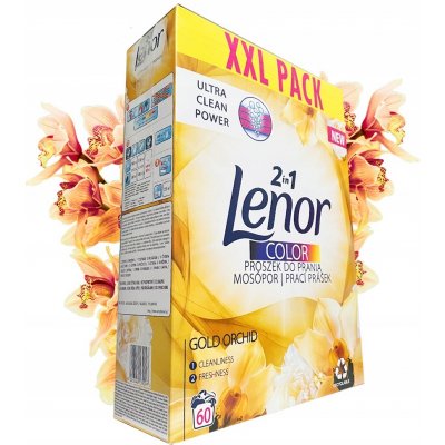 Lenor Gold Orchid Prací Prášek 60 PD 3.9 kg – Zboží Mobilmania