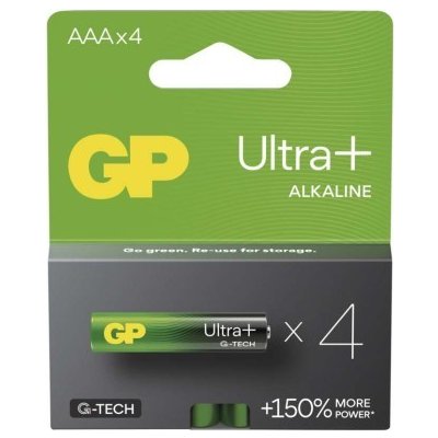 Alkalická baterie GP Ultra Plus AAA (LR03) – Hledejceny.cz