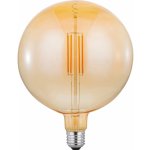 JUST LIGHT Filam. LED žárovka E27, G180, 420lm, 2700K, 4W, jantar. sklo – Hledejceny.cz