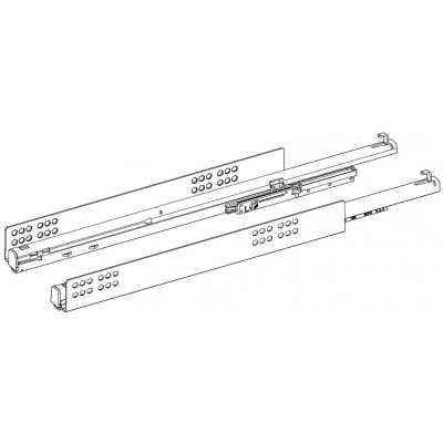 Hettich QUADRO V6 520 mm EB105 SILENT SYSTEM FL PLNOVÝSUV PRAVÝ 9237610 – Sleviste.cz