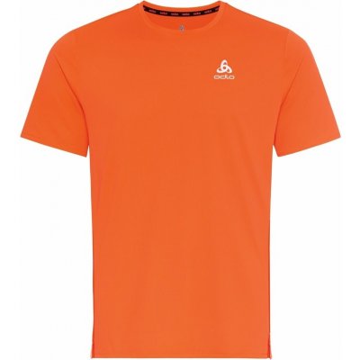 Odlo pánské běžecké triko crew neck ZEROWEIGHT CHILL-T oranžová