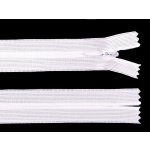 Prima-obchod Spirálový zip skrytý No 3 délka 60 cm dederon, barva 101 bílá – Hledejceny.cz