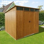 BestBerg ZDSL-6D 6,6 m² dekor dřeva / hnědá – Sleviste.cz