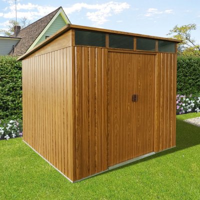 BestBerg ZDSL-6D 6,6 m² dekor dřeva / hnědá – Sleviste.cz