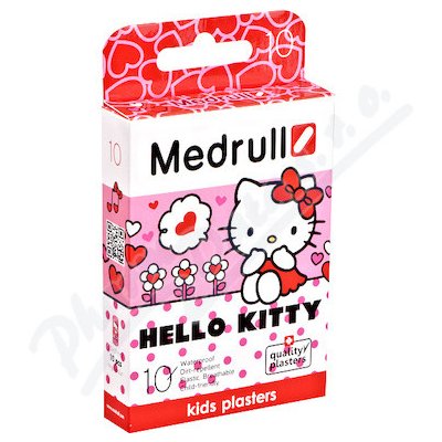 Náplast Medrull dětská Hello Kitty 10 ks – Hledejceny.cz