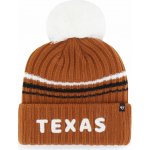 47 Brand Dámská zimní čepice Texas Longhorns NCAA Seasonal Fuzzy Script Big Pom Knit – Hledejceny.cz