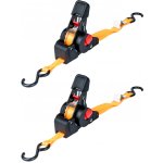 Amio Samonavíjecí upínací popruhy s račnou 200 kg | 2 metry x 18 mm | S-TYPE, 2 ks | Zboží Auto
