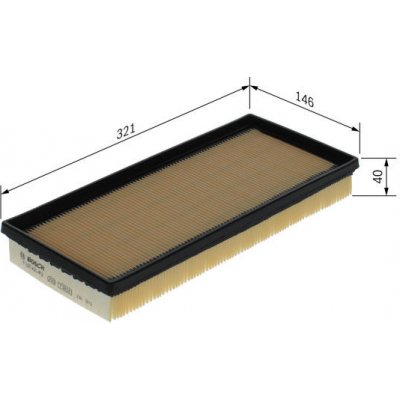 Vzduchový filtr BOSCH F 026 400 452 – Hledejceny.cz