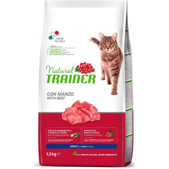 Trainer Natural Cat Adult hovězí 1,5 kg
