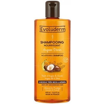 Evoluderm vyživující šampon pro velmi suché a poškozené vlasy s arganovým olejem 400 ml