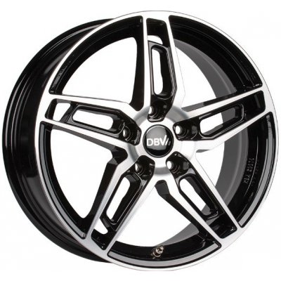 DBV 5DS 005 8x18 5x108 ET45 black polished