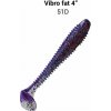 Návnada a nástraha Crazy Fish Vibro Fat 10 cm 51D Milky way 4 ks