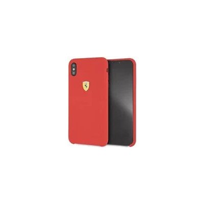 Pouzdro Ferrari - Silicone Hard Case Apple iPhone Xs Max - Red – Zboží Mobilmania