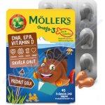 Mollers Omega-3 želé rybičky Cola 45 tablet – Hledejceny.cz