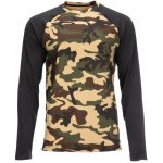 Simms tričko Lightweight Baselayer Top CX Woodland Camo – Zbozi.Blesk.cz