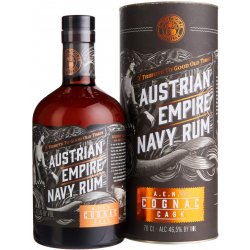 Austrian Empire Navy Reserva Cognac Double Cask Rum 46,5% 0,7 l (tuba)