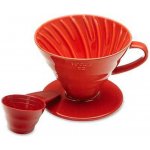 Hario Dripper V60-02 Ceramic Red – Hledejceny.cz