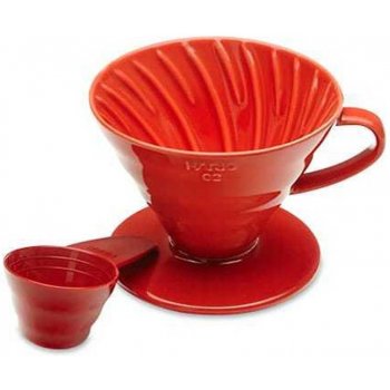 Hario Dripper V60-02 Ceramic Red