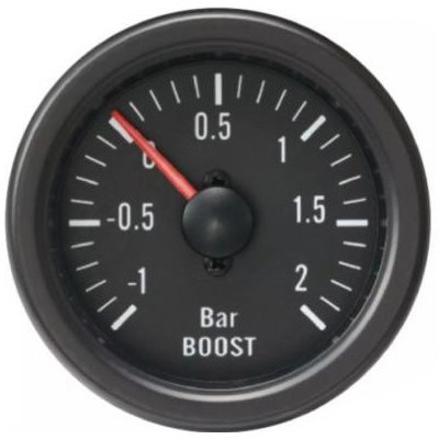 Přídavný budík Depo Racing V Series - tlak turba mechanický 2bar | Zboží Auto