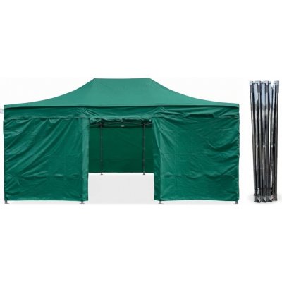 TENTino STEEL HEXAGON 4x6 m / 8 noh 9A - ZELENÁ – Hledejceny.cz