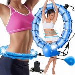 MSport Hula hoop s výstupky 46 cm růžová – Zboží Dáma