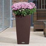 Lechuza Květináč Cubico Cottage Mokka 40 cm – Hledejceny.cz