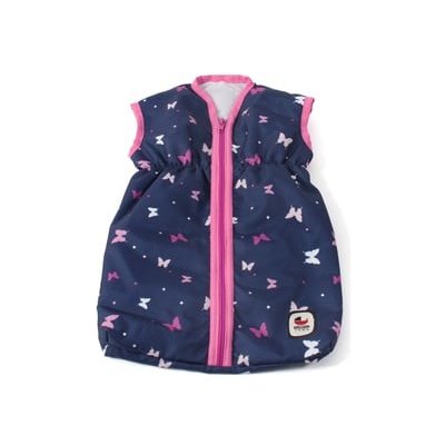 BAYER CHIC 2000 Spací pytel pro panenky Butterfly navy-pink – Zbozi.Blesk.cz