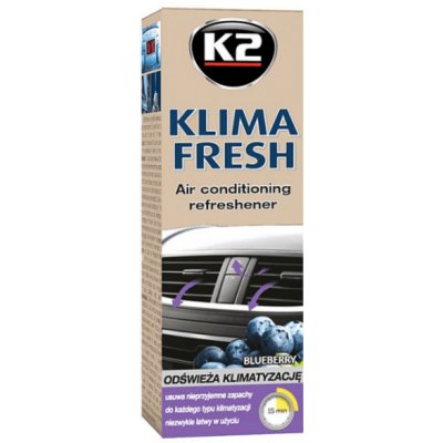 K2 KLIMA FRESH Blueberry 150ml - čistič klimatizace – Hledejceny.cz