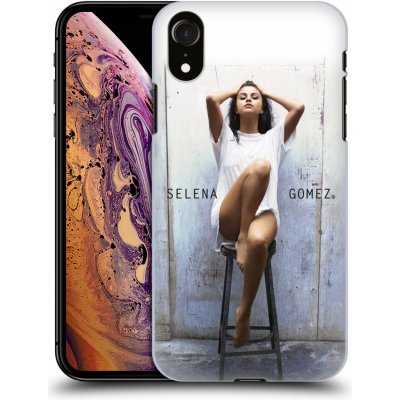 Zadní obal pro mobil Apple Iphone XR - HEAD CASE - Zpěvačka Selena Gomez Good For You (Plastový kryt, obal, pouzdro na mobil Apple Iphone XR - Selena Gomez židle)