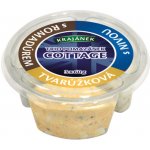 Krajánek TRIO pomazánek cottage sýrový mix (s romadurem, s nivou, tvarůžková), 3x60g 180g – Sleviste.cz