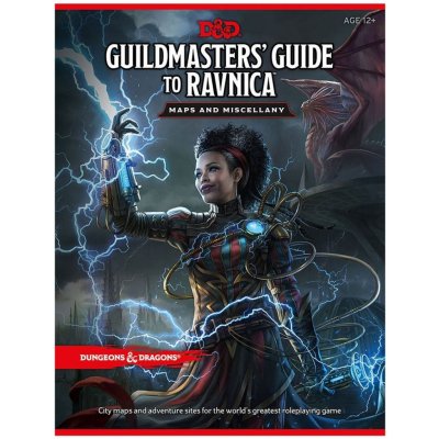 D&D Guildmasters Guide to Ravnica Maps and Miscellany – Zboží Živě