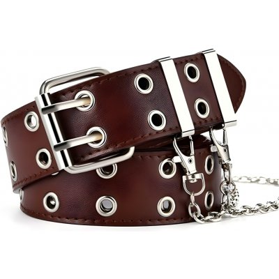HARAHU Opasek GL-8298 - Tmavě Hnědá – Zboží Živě