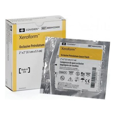 Covidien IIc, USA Xeroform antimikrobiální krytí 10,2 x 10,2 cm 1 ks – Sleviste.cz